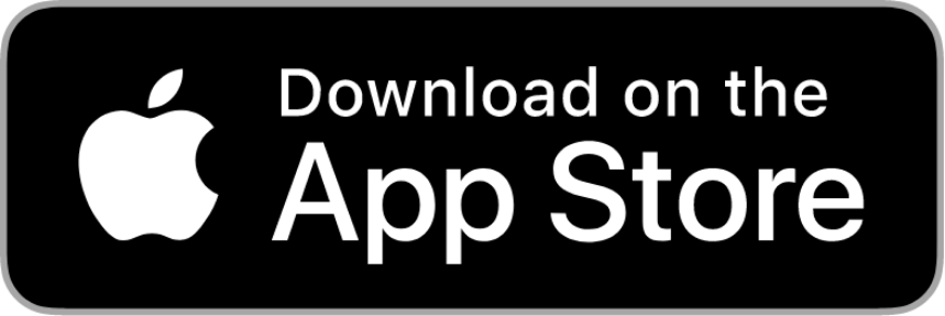 white text on black background displays'Download on the App Store' featuring the apple logo