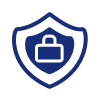 padlock inside shield outline