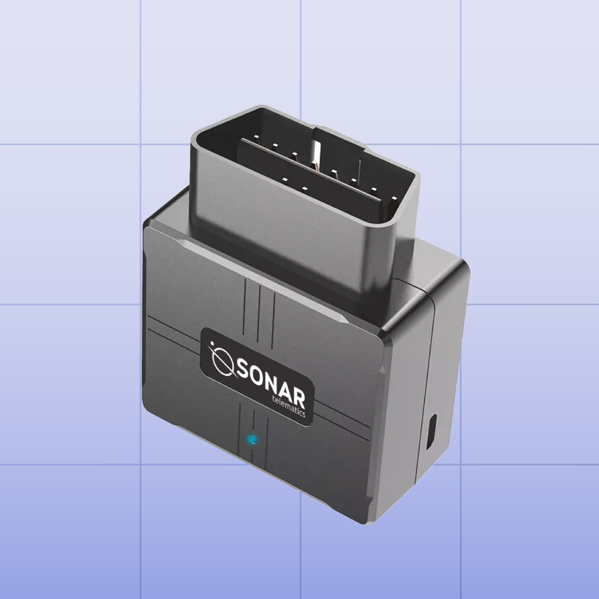 Sonar OBD2 GPS tracker for cars with real-time vehicle tracking and engine diagnostics